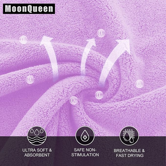 MOONQUEEN Ultra Soft Premium Washcloths Set - Image 2