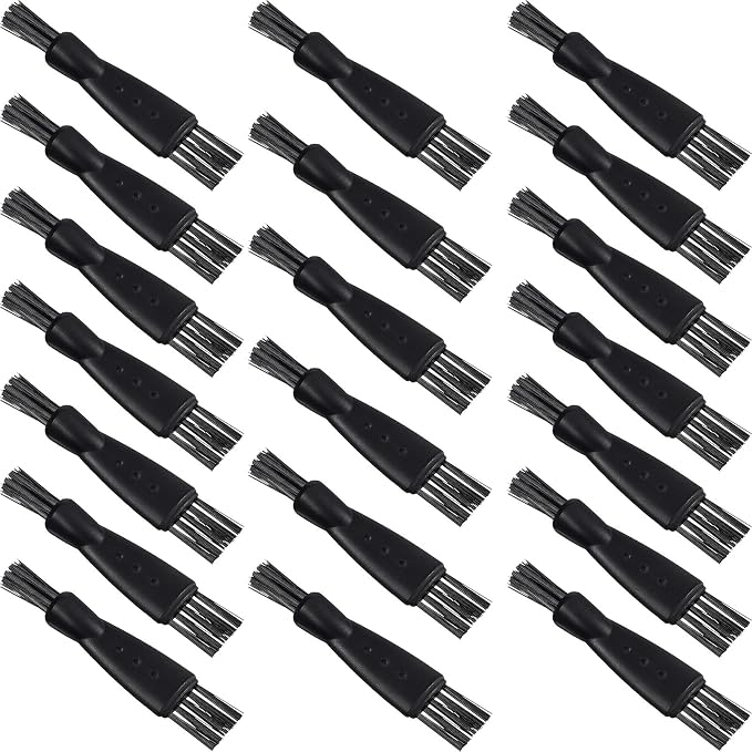 Patelai 20 Pieces Electric Shaver Cleaning Brush Small Clipper Brushes by Patelai