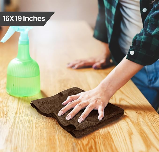 Utopia Towels Kitchen Bar Mops, 16 by 19 Inches, 100% Cotton Super Absorbent - Image 2