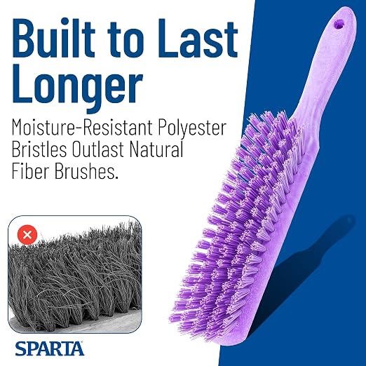 SPARTA Handheld Soft Counter Brush 8 Inch Bristle Span, Countertops, and - Image 7