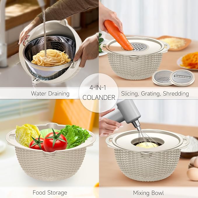 4-1 Colander with Bowl Set - Image 2