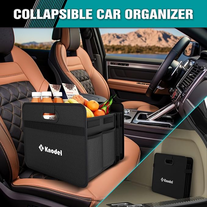 K KNODEL Car Trunk Organizer, Foldable Organizer - Image 6