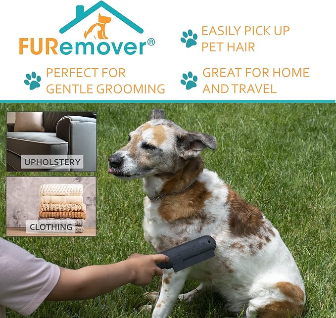 FURemover Plus Pet Hair Rubber Brush - Image 5