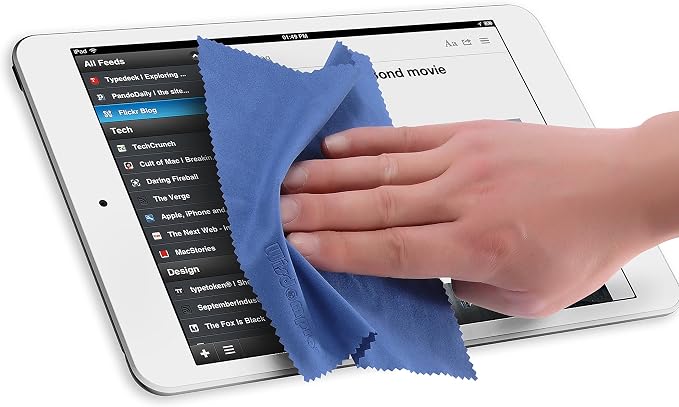 Wisdompro 8-Pack 6x7 Inches Microfiber Cleaning Cloth - Image 8