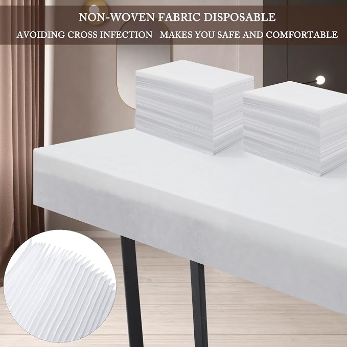 400 Pcs Disposable Bed Sheets for Massage Table 31" x 71" Massage Table Sheet - Image 5