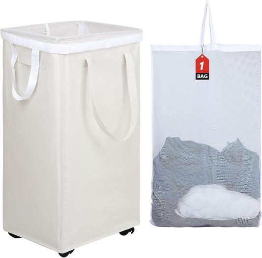 DOKEHOM 90L X-Large Laundry Basket by DOKEHOM