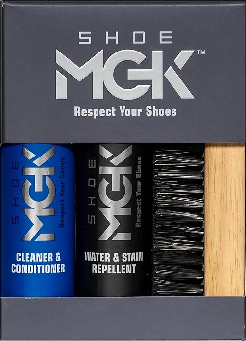 Shoe MGK Clean & Protect Shoe Care Kit Shoe Cleaner & Conditioner, Water & by SHOEMGK