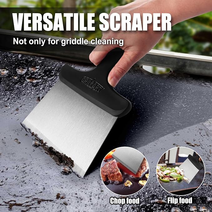 GRILLART Griddle Cleaning Kit for Blackstone, Flat Top Grill Cleaning Kit - Image 7