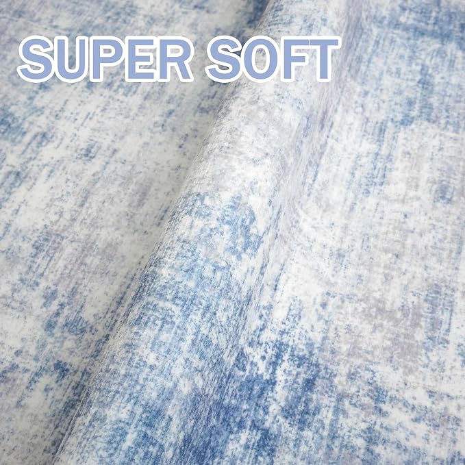 IOHOUZE Abstract Area Rug 3x5 Ft Washable Rugs - Image 6