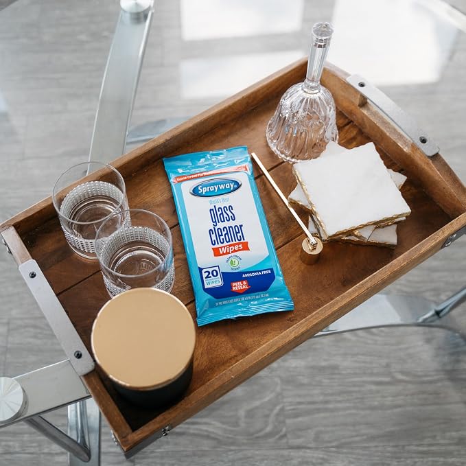 Sprayway SW199R Ammonia-Free Glass Cleaner Wipes, Fresh Scent - Image 3