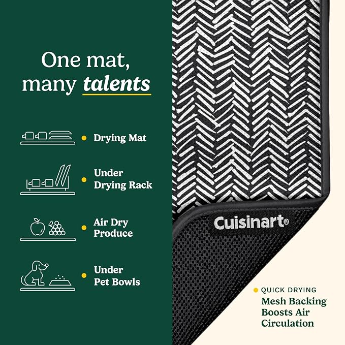 Cuisinart Dish Drying Mats for Kitchen Counter - Image 3
