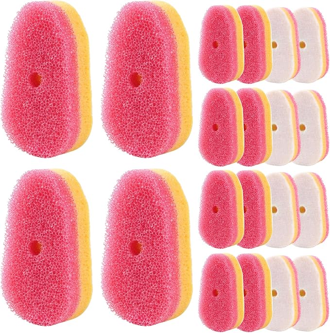20 Packs Dish Wand Sponge Refills by RIMAY