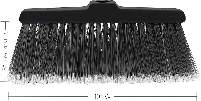 Fuller Brush Black Kitchen Broom – Heavy Duty Floor Sweeper - Image 5