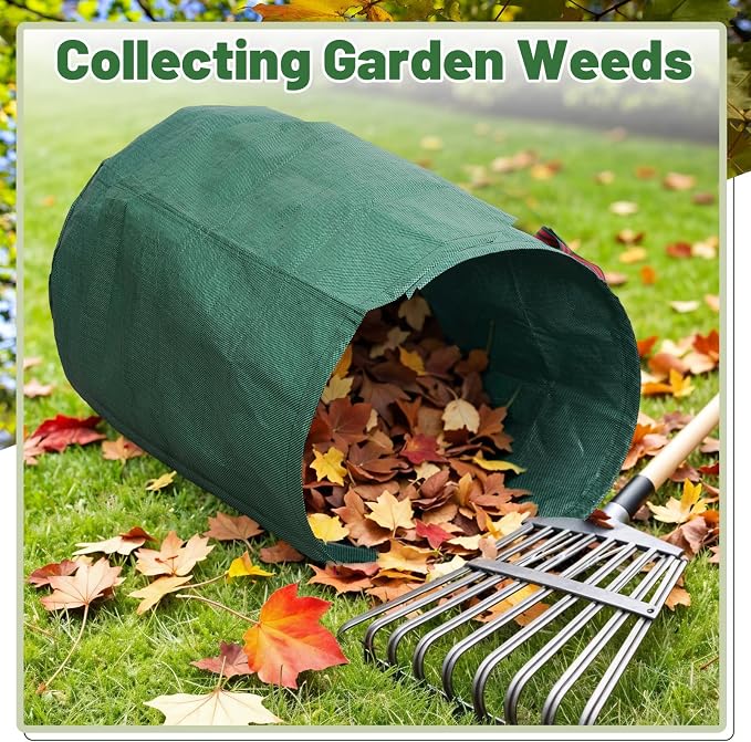 72 Gallons Reusable Yard Waste Bags, 2 Packs Lawn and Leaf Bags - Image 6