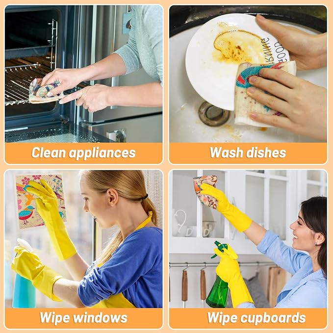 Lucomb 8 Pack Swedish Dishcloths - Image 7