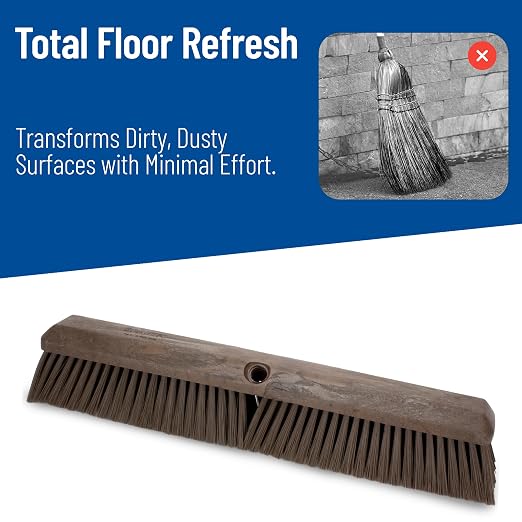 SPARTA 41890EC01 Omni Sweep Plastic Push Broom Head, Heavy Duty, Industrial - Image 7