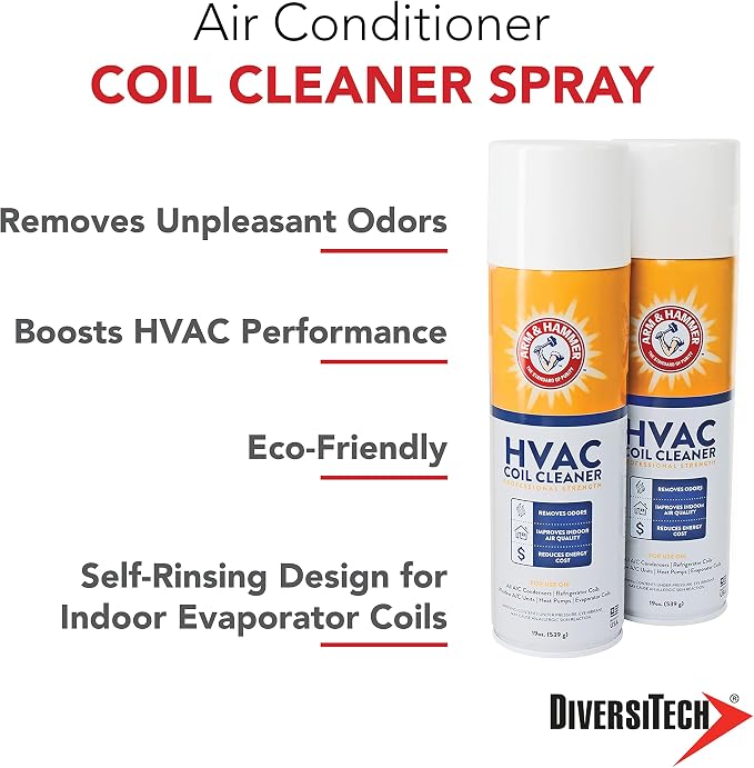 Arm & Hammer Biodegradable HVAC and Air Conditioner Coil Cleaner Foam Aerosol - Image 3