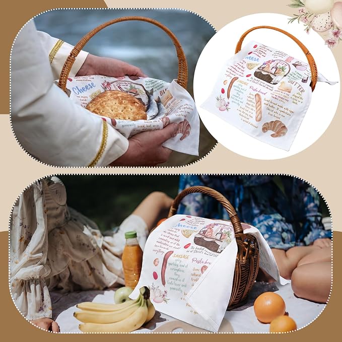 Traditional Pascha Feast Easter Basket Cover Table Decoration Easter Religious - Image 5