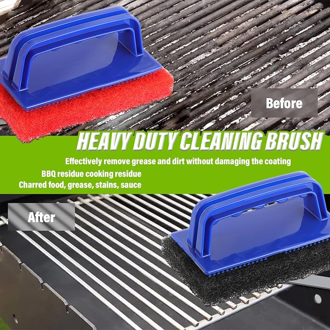 5 Pack Electric Cleaning Brush Pad Kitchen Bathroom Household Cleaning Pad - Image 5