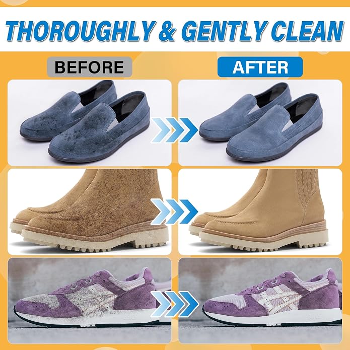 Suede Cleaning Kit 6.76oz – Effectively Removes Dirt, Stains & Water Marks – - Image 3