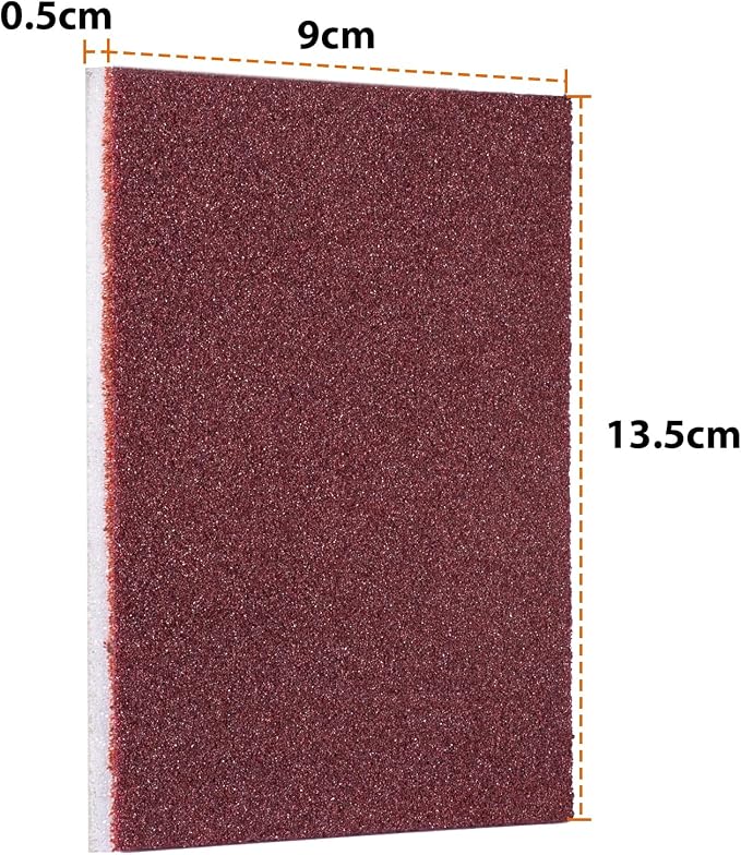 Carborundum Sponge Nano Emery Sponge Brush Eraser Scrub Kitchen Cleaning - Image 2