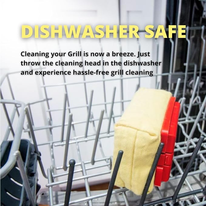 Grill Rescue BBQ Replaceable Cleaning Head, Bristle Free - Image 4