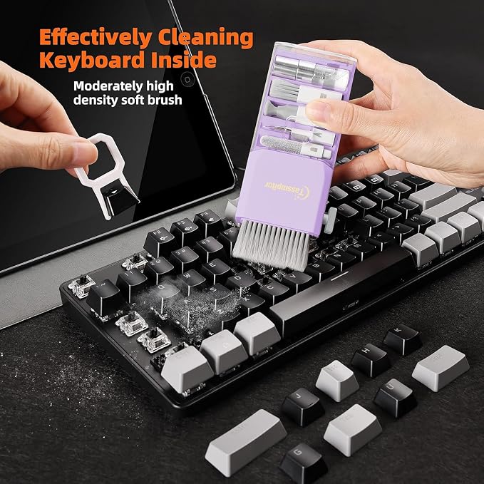 Laptop Screen Keyboard Cleaner Kit, All in 1 Electronic Cleaning Tool - Image 3