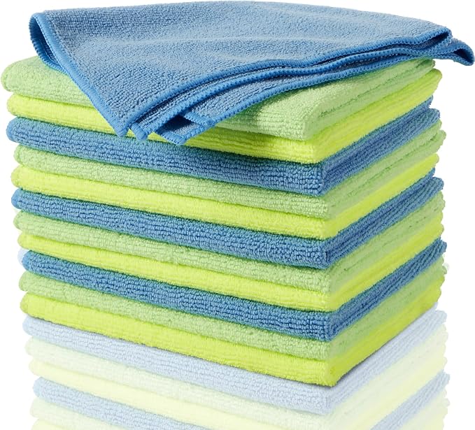 Zwipes 735 Microfiber Towel Cleaning Cloths, 12 Pack by Zwipes