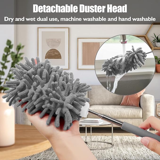 Ceiling Fan Cleaner Duster, Extra Long Dusters - Image 6
