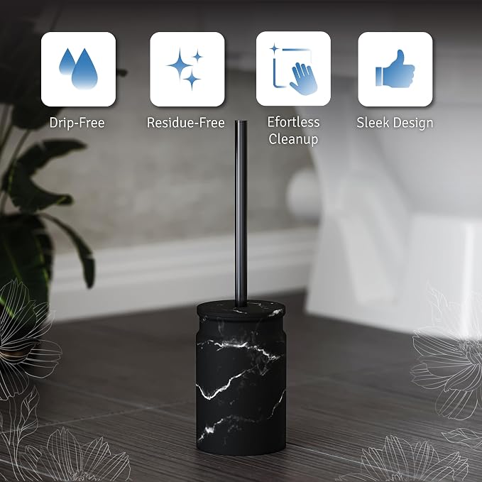 Toilet Brush and Holder Set - Image 4