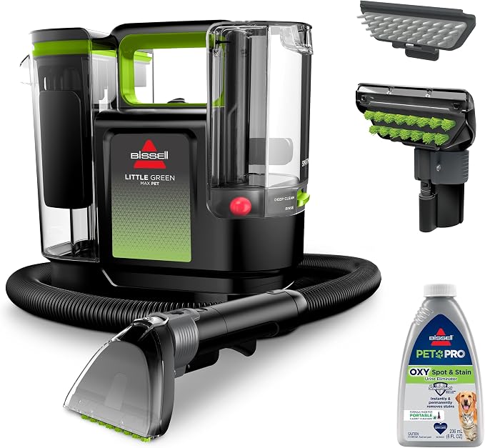 BISSELL® Little Green® Max Pet SmartMix Portable Carpet and Upholstery Deep by BISSELL