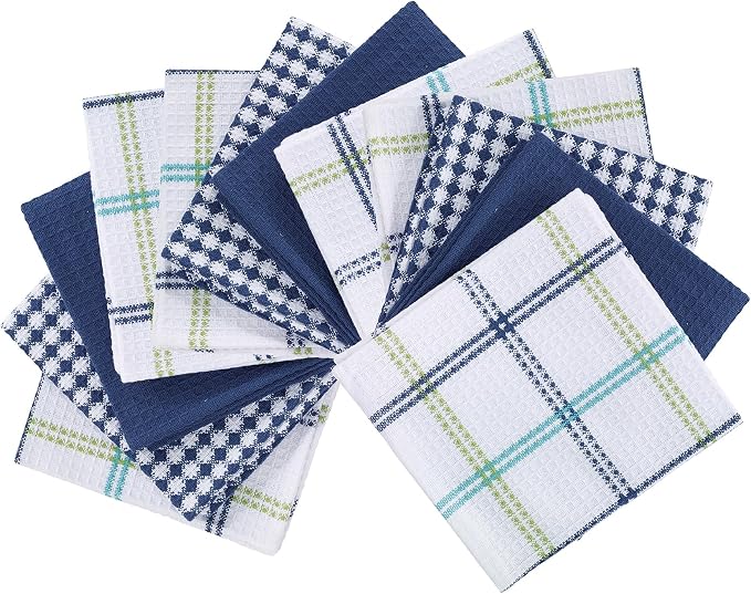 T-Fal Premium Waffle Dish Cloths: Highly Absorbent, Super Soft Long Lasting - Image 2