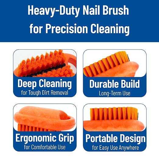 SPARTA 5 Inch Hand and Nail Brush - Image 4