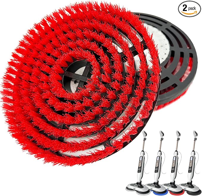 Steam Cleaner Mop Replacement Brush Heads by SEUNGCH