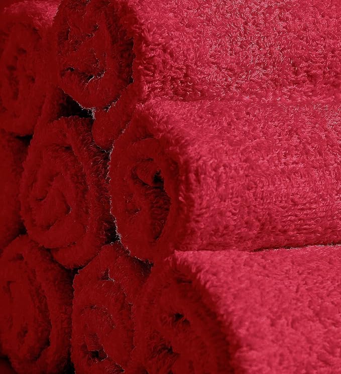Softolle 100% Cotton Washcloths 24 Pack Soft, Highly Absorbent Washcloth - Image 9