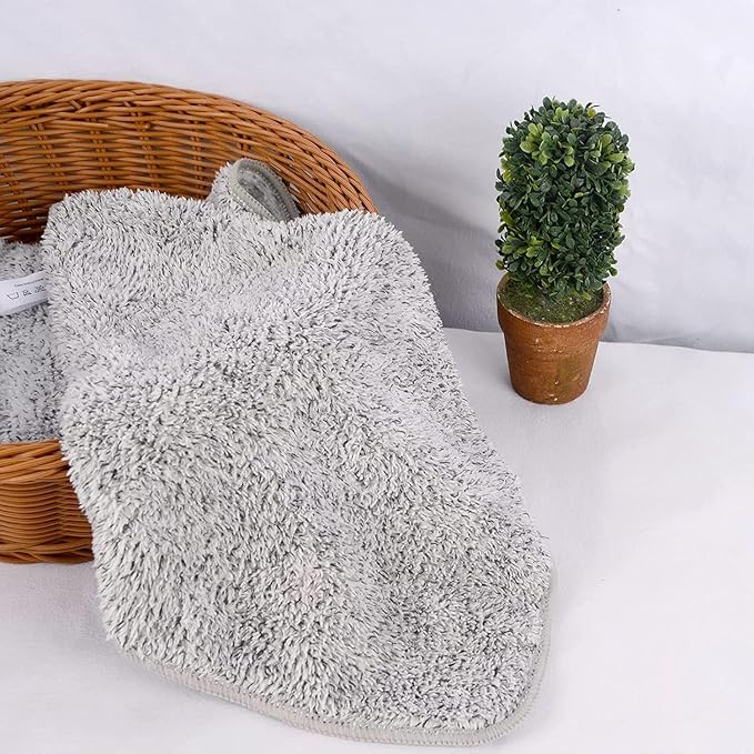 SINLAND Microfiber Face Cloths Highly Absorbent Washcloths Soft Feel Fingertip - Image 7
