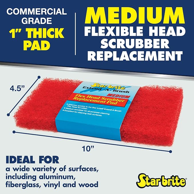 STAR BRITE Flexible Head Scrubber Replacement - Image 2