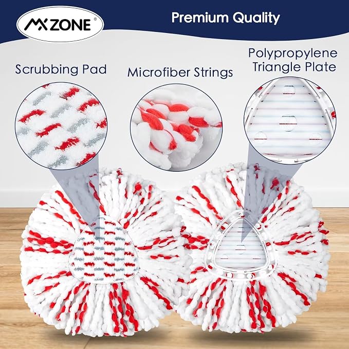 Spin Mop Heads Replacements Compatible - Image 5