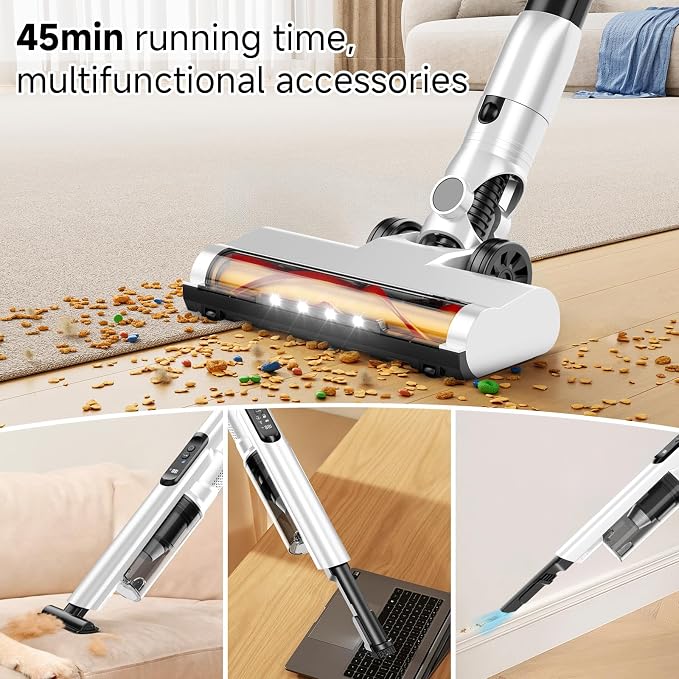 Self Clean and Empty Cordless Vacuum Cleaner - Image 7