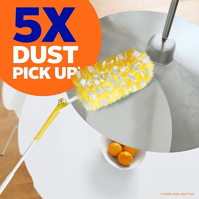 Swiffer Duster Kit with 3 ft Extendable Handle, Heavy Duty Dusting Starter Kit - Image 4