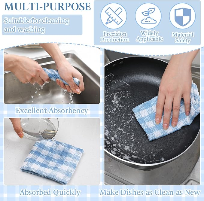 Patelai 12 Pcs Kitchen Dish Cloths - Image 5