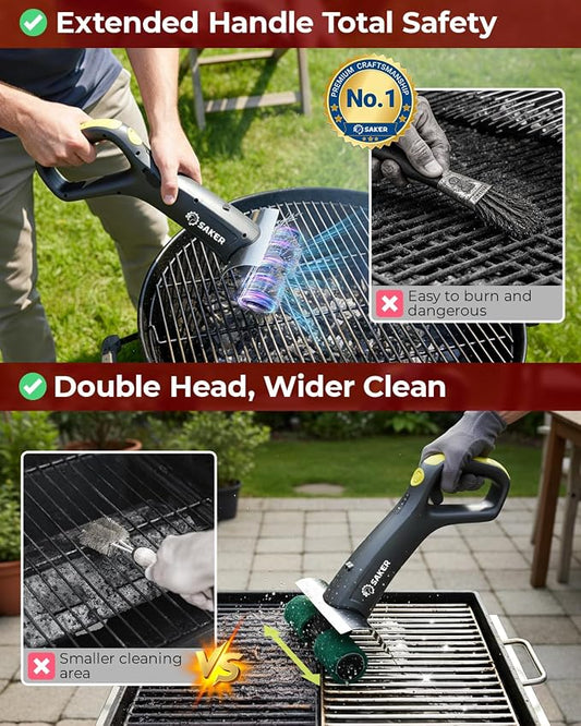 Saker Electric Grill Brush - Image 2