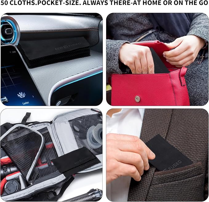 Eco-Fused Microfiber Cleaning Cloths - Image 7