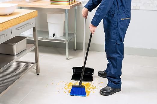 Carlisle FoodService Products Duo-Sweep Plastic Large Debris Lobby Broom - Image 2
