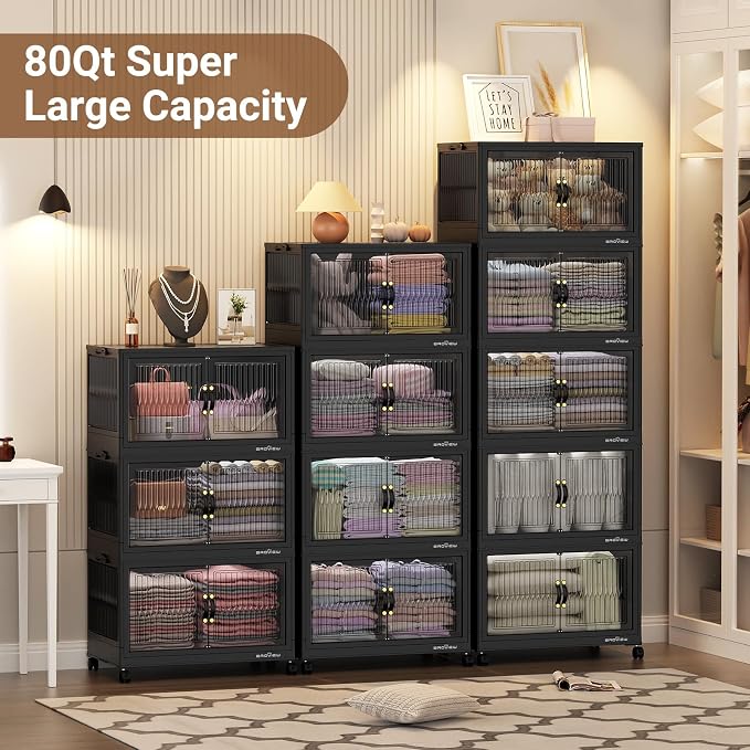 BROVIEW 400Qt Stackable Storage Bins - Image 6