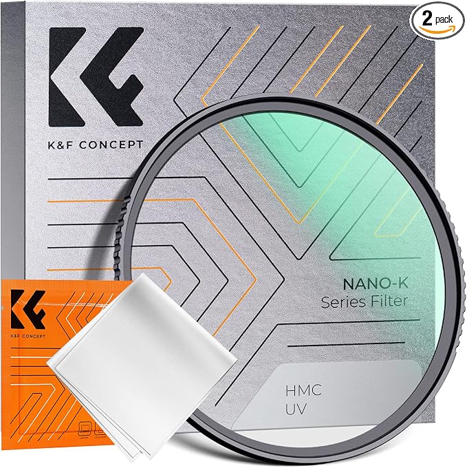 K&F CONCEPT 39mm MCUV Lens Protection Filter 18 Multi-Coated Camera Lens UV by KFCONCEPT