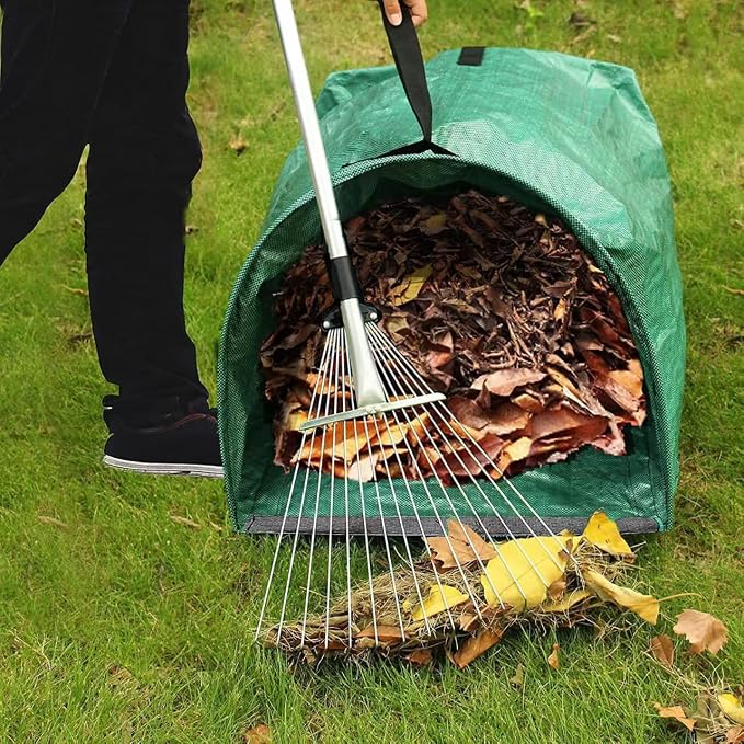 72-Gallon Large Yard Waste Bags, Large Yard Dustpan-Type Lawn and Leaf Bags - Image 6