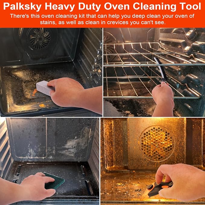 Palksky Heavy Duty Oven Cleaner Tools, Oven Cleaning Accessories, Oven Cleaning - Image 3