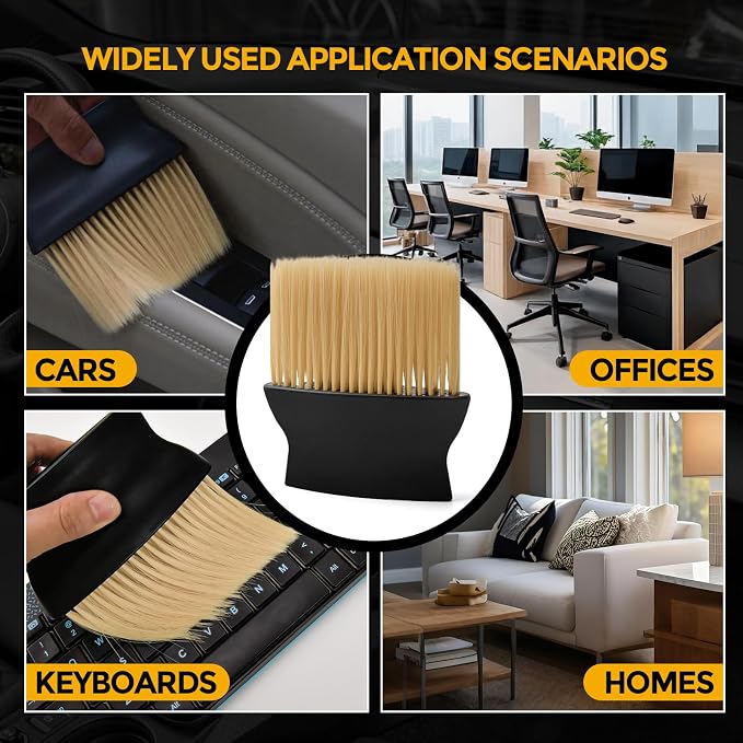 Car Detailing Brush, Automotive Interior Dusting Brush, Soft Car Interior - Image 6