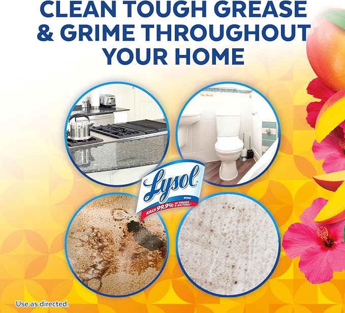 LYSOL Bathroom Cleaner Spray, Foaming Cleaner - Image 4